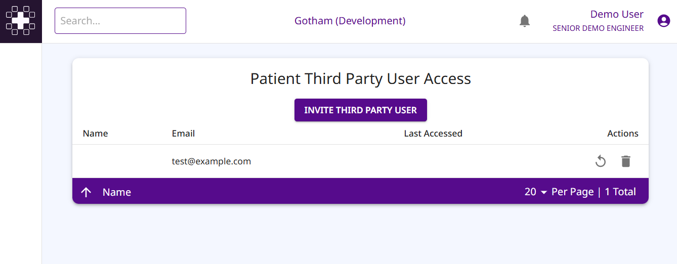Third-party access